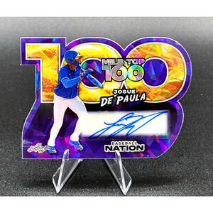 2025 Josue De Paula 1/1 Auto MILB Top 100 Los Angeles Dodgers Top Prospect RARE